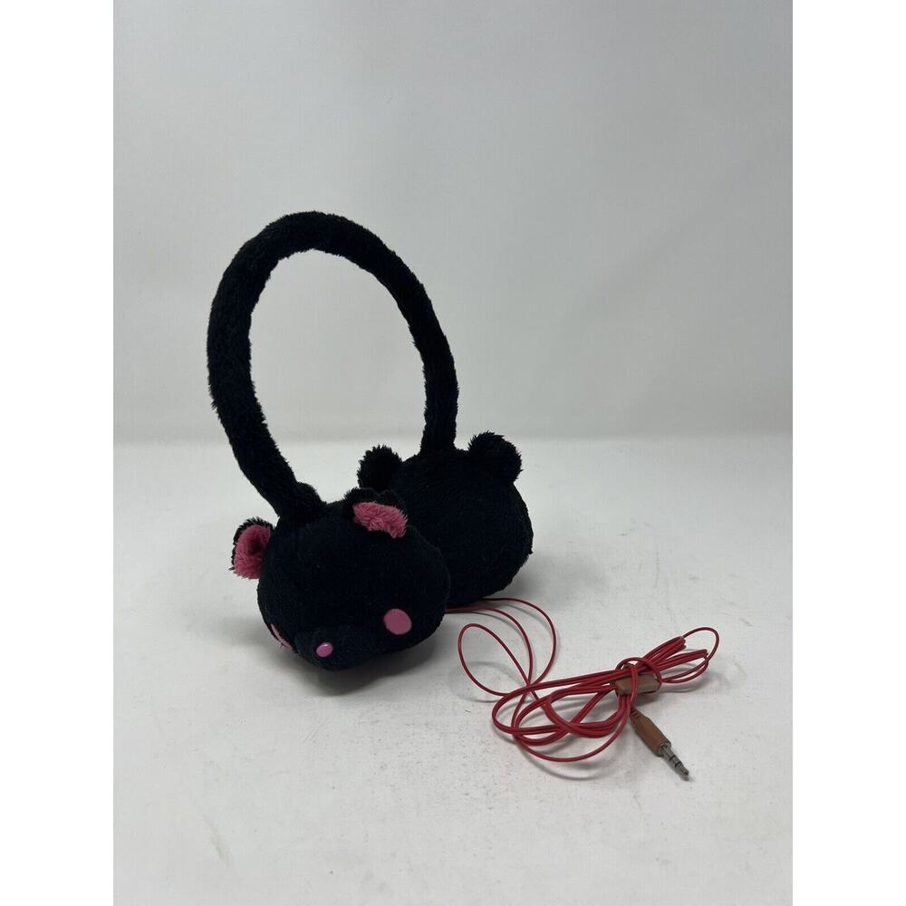 Chax-GP Gloomy Stuffed Bear‎ Plush CGP-310 Headphones Headset Black kawaii Rare